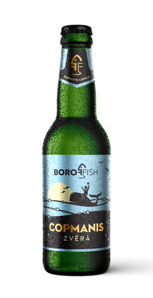 BOROFFISH "COPMANIS ZVĒRĀ", IPA beer 0,33l, 5,7%
