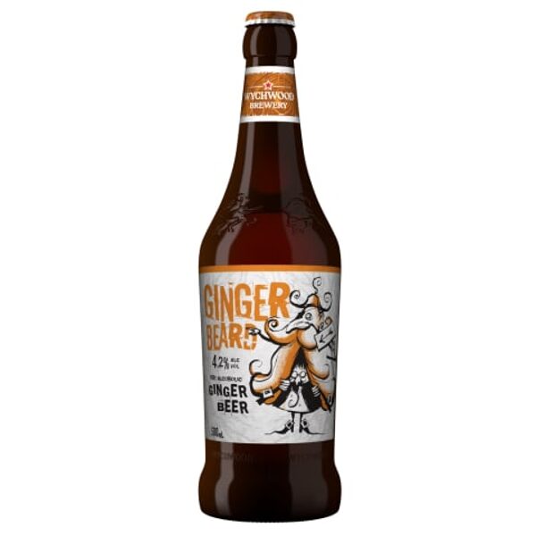 Имбирное пиво Wychwood GINGER BEARD 4,2%, 0,5 л стеклянная бутылка, шт