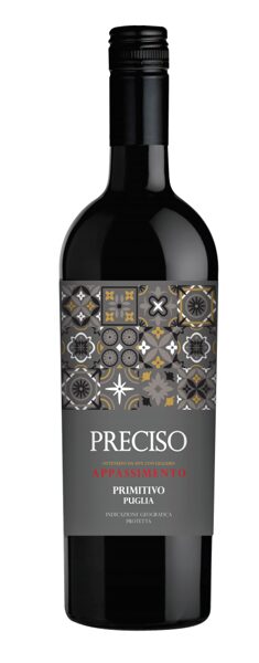 Вино красное сухое Presico primitivo puglia appassimento 14% 0,75л