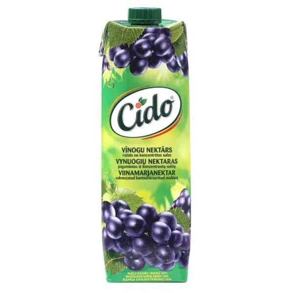 Нектар виноградный CIDO 1л